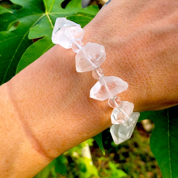 Raw Clear Crystal Quartz - Picture 2 of 2